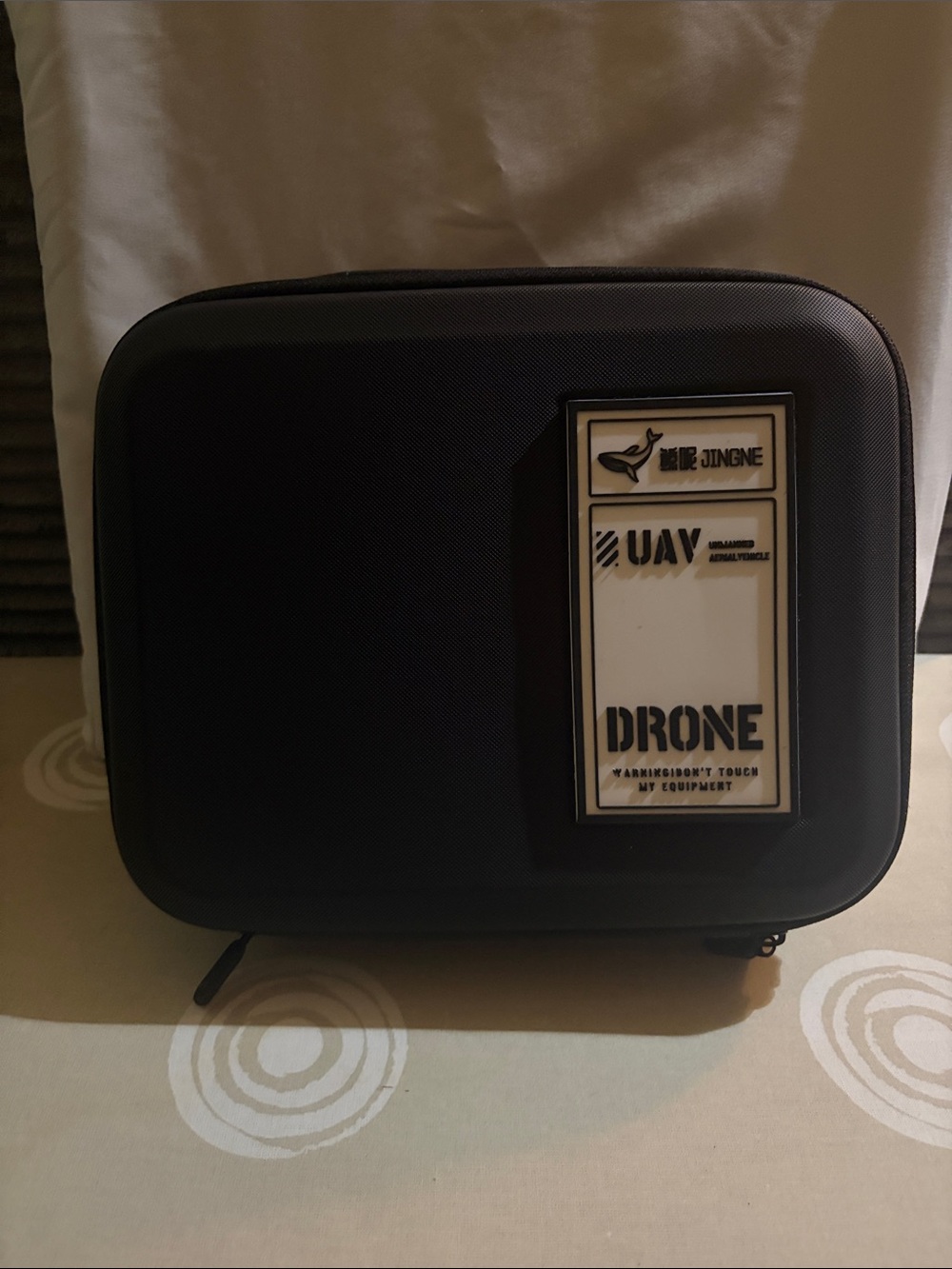 Drone Carry Case with Front Badge